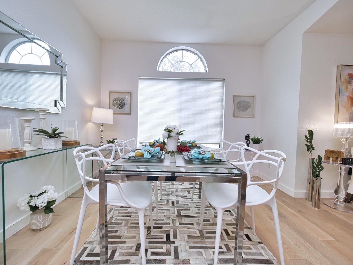 1302 Dawn Court San Ramon, CA 94583 - Photo 36 of 100 a dining room with furniture and a mirror