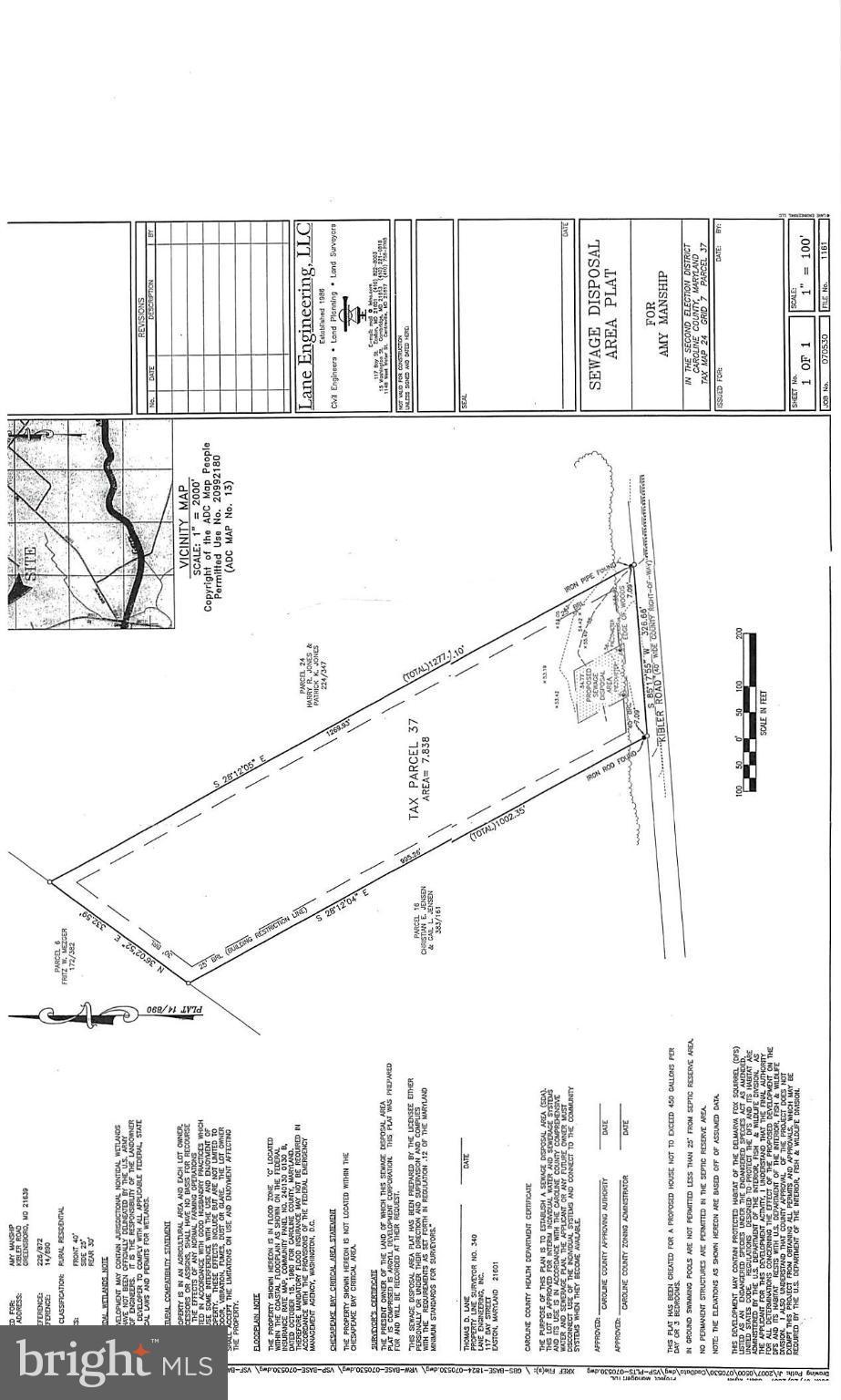 11864 Kibler Road Greensboro, MD 21639 - Photo 22 of 22 Plat