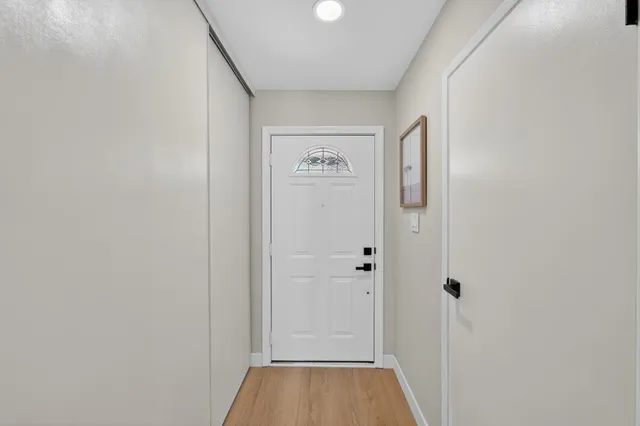 a view of a hallway