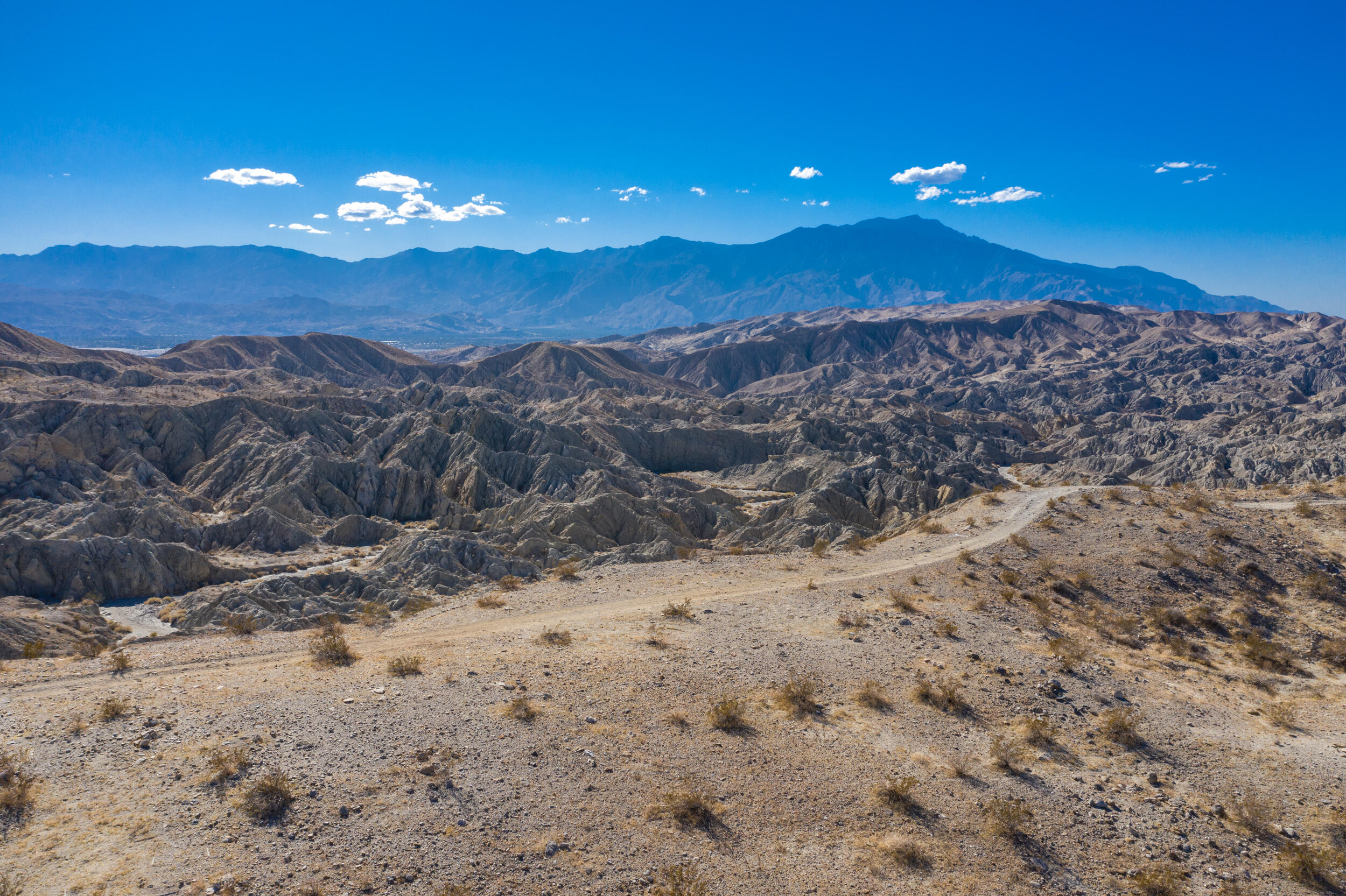 0 Henry Road Desert Hot Springs, CA 92241 - Photo 3 of 3 a view of a yard with a mountain