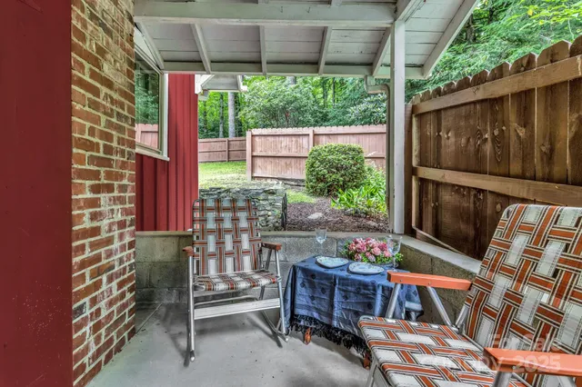 a outdoor space with patio