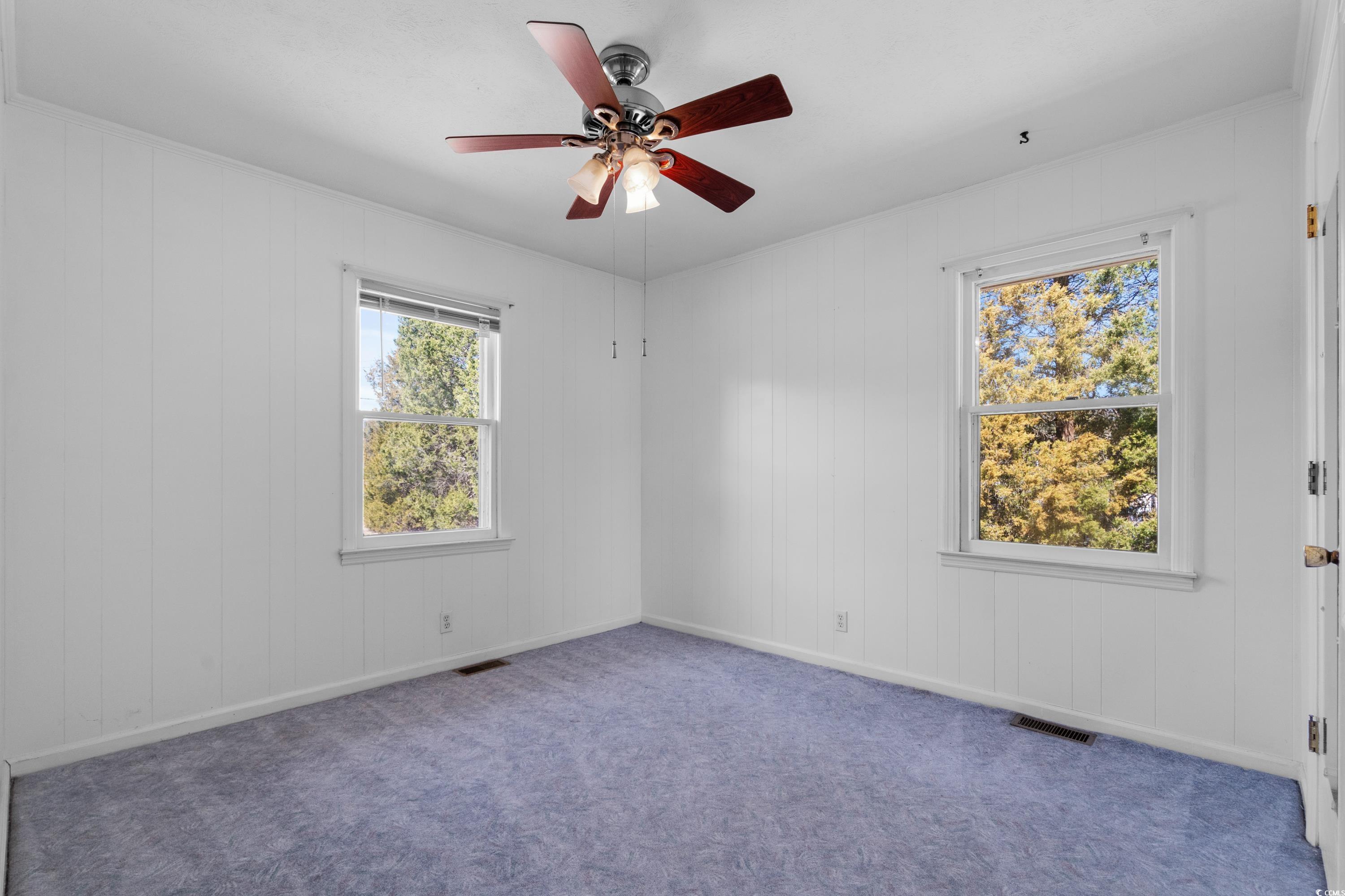140 Flag Patch Road Loris, SC 29569 - Photo 29 of 38 Carpeted empty room featuring ceiling fan, visible