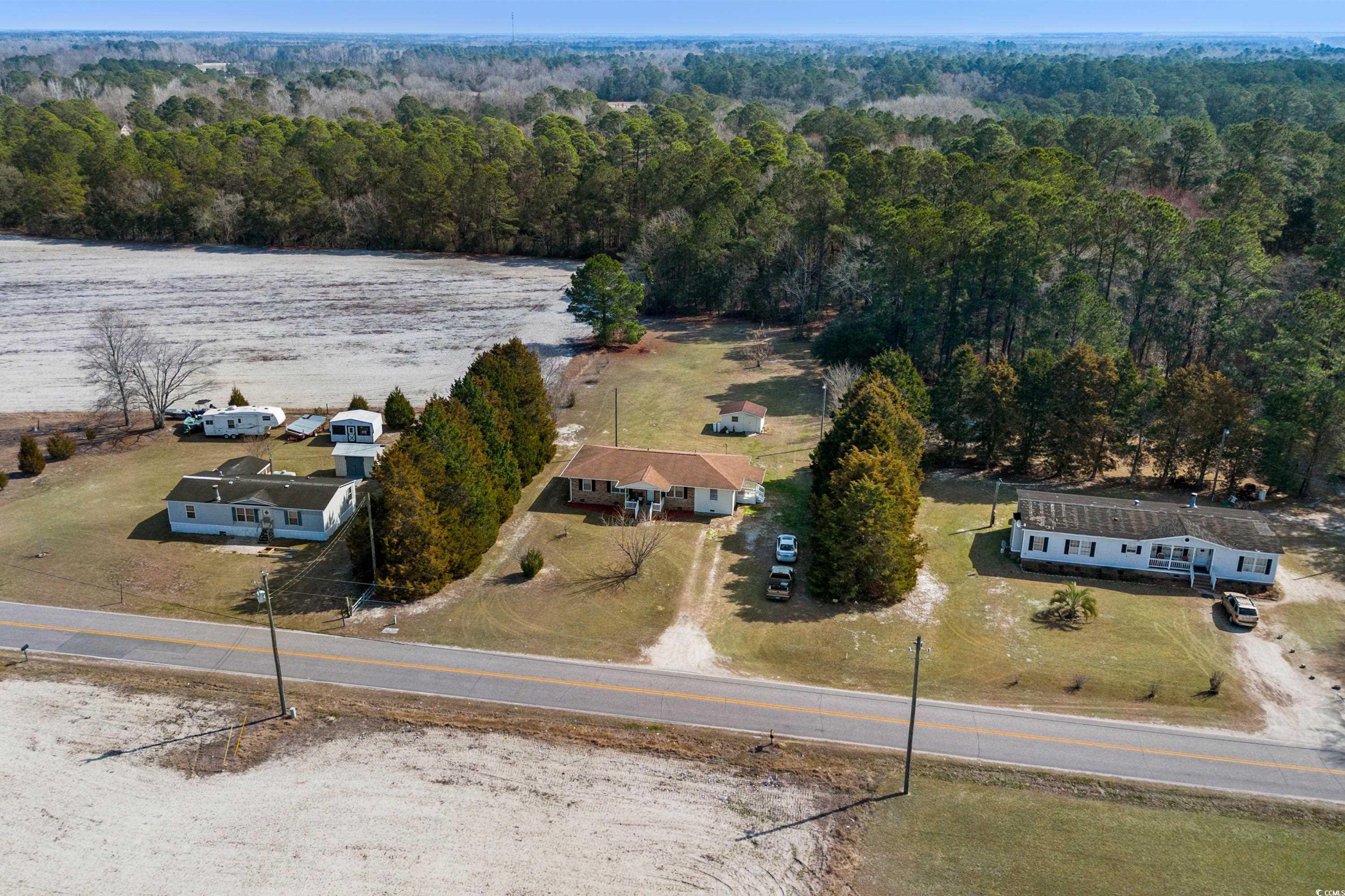140 Flag Patch Road Loris, SC 29569 - Photo 36 of 38 Birds eye view of property with a view of trees
