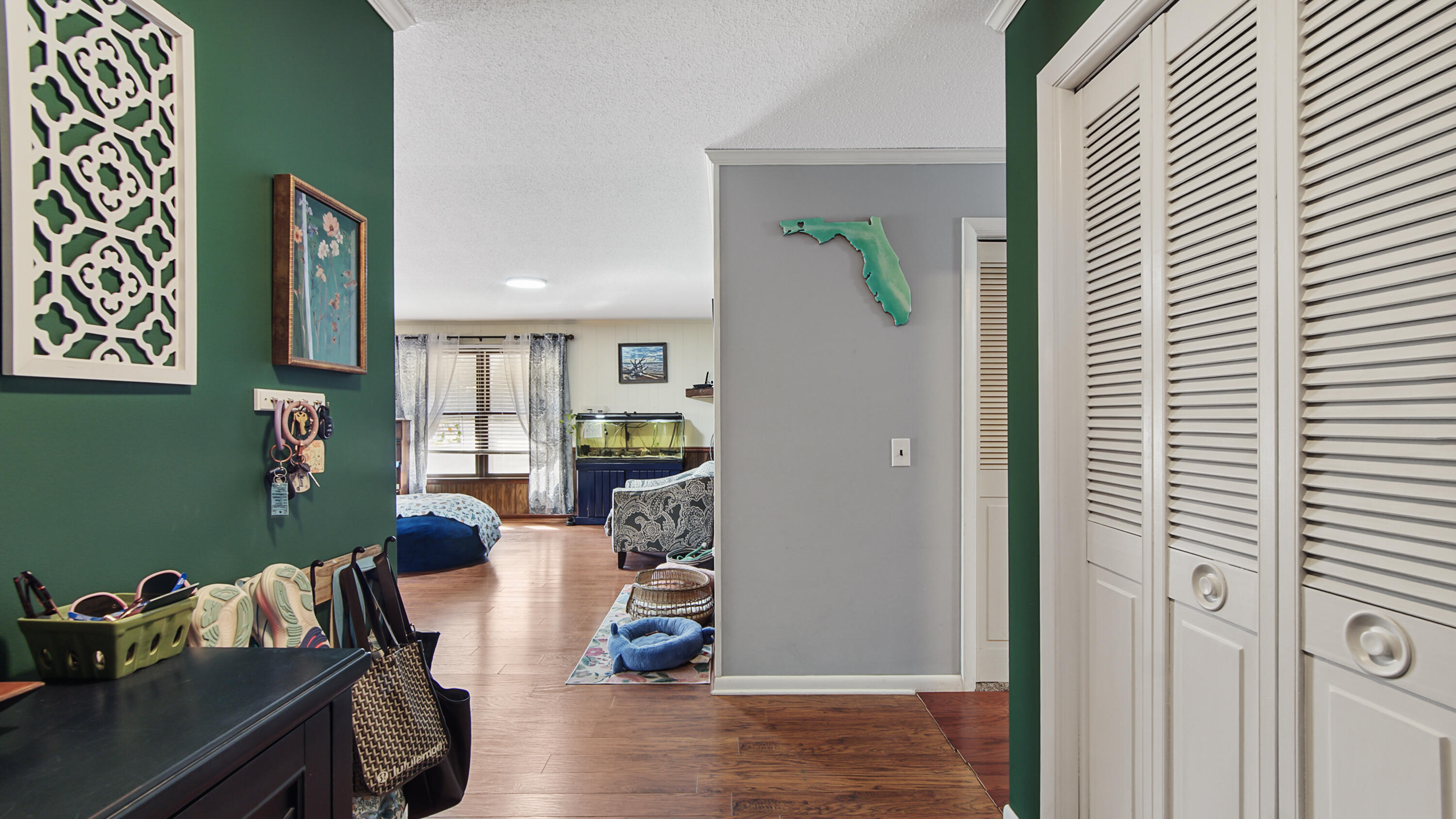 4383 Glen Chambers Road Florala, AL 36442 - Photo 13 of 48 a view of a workspace with furniture and a window