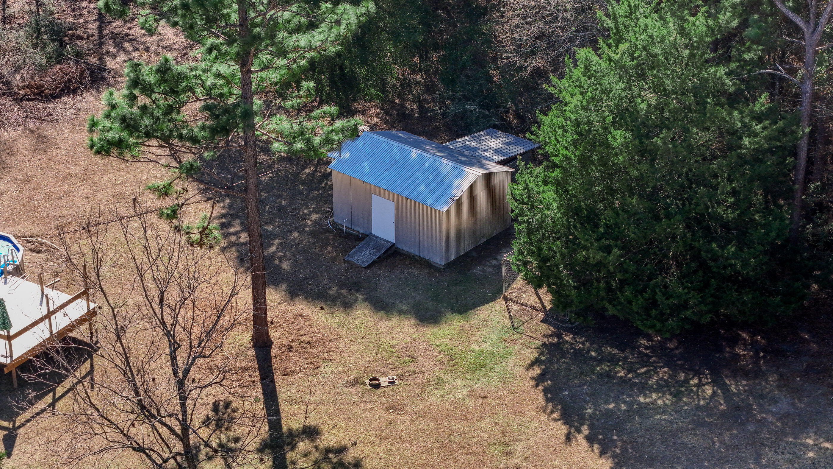 4383 Glen Chambers Road Florala, AL 36442 - Photo 39 of 48 a view of a back yard of the house