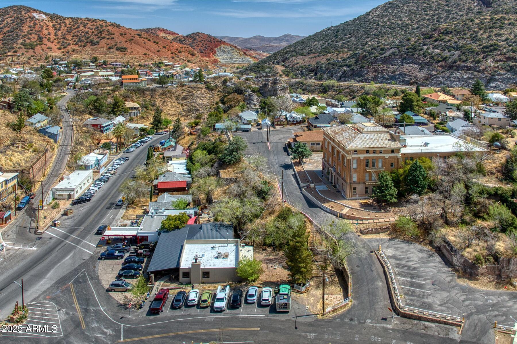10 Quality Hill Road, Unit 5 Bisbee, AZ 85603 - Photo 7 of 13 an aerial view of residential house with outdoor space
