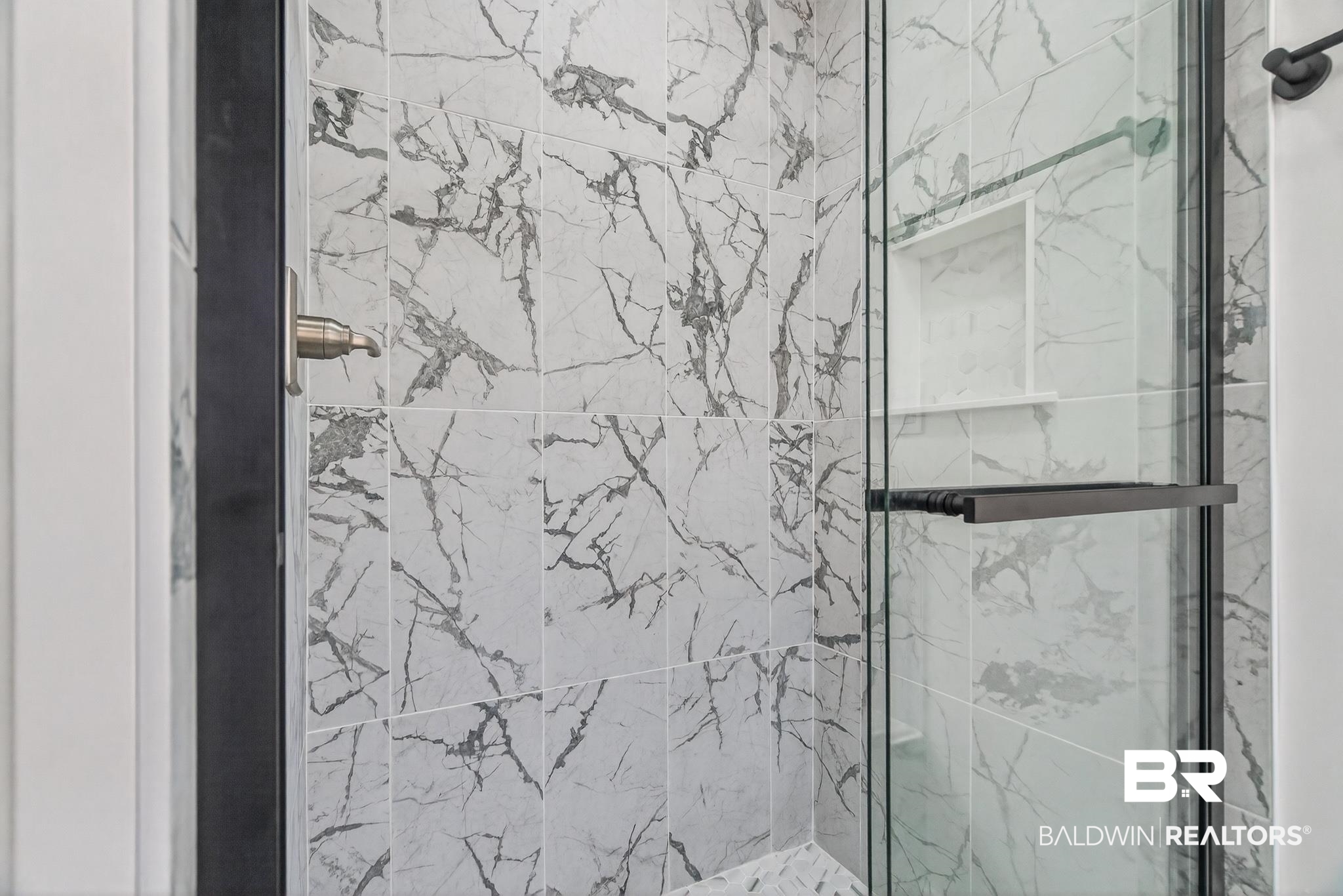 10650 Old Pascagoula Road Theodore, AL 36582 - Photo 69 of 77 Full bathroom featuring a marble finish shower