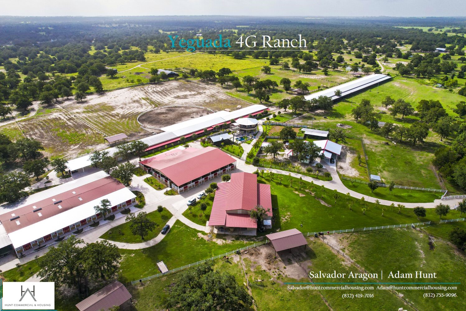 1331 East Parker Road Muldoon, TX 78949 - Photo 1 of 12 an aerial view of residential houses with outdoor space and parking