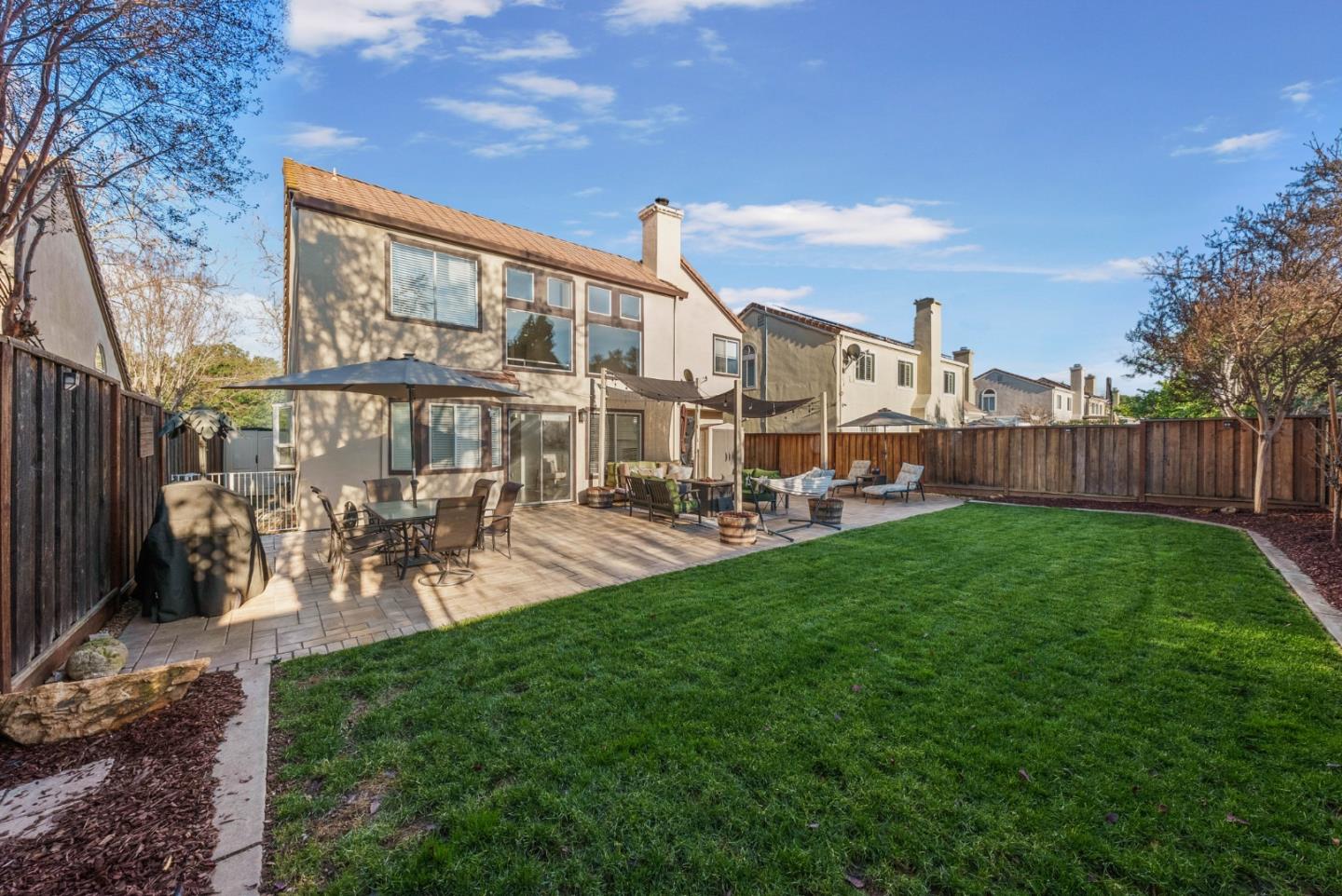 7385 Forsum Road San Jose, CA 95138 - Photo 31 of 40 a view of a yard with a table and chairs
