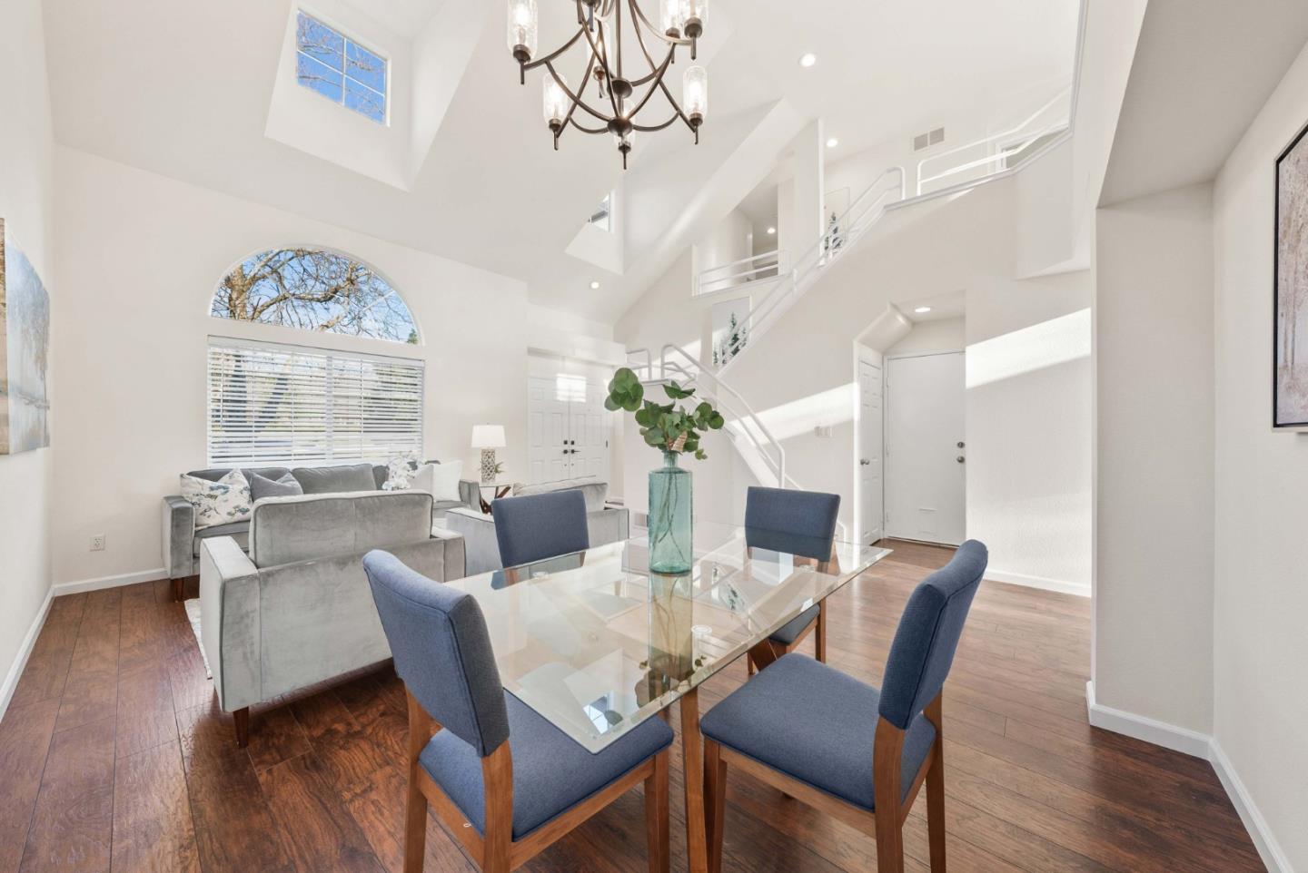 7385 Forsum Road San Jose, CA 95138 - Photo 4 of 40 a view of a dining room with furniture window and wooden floor