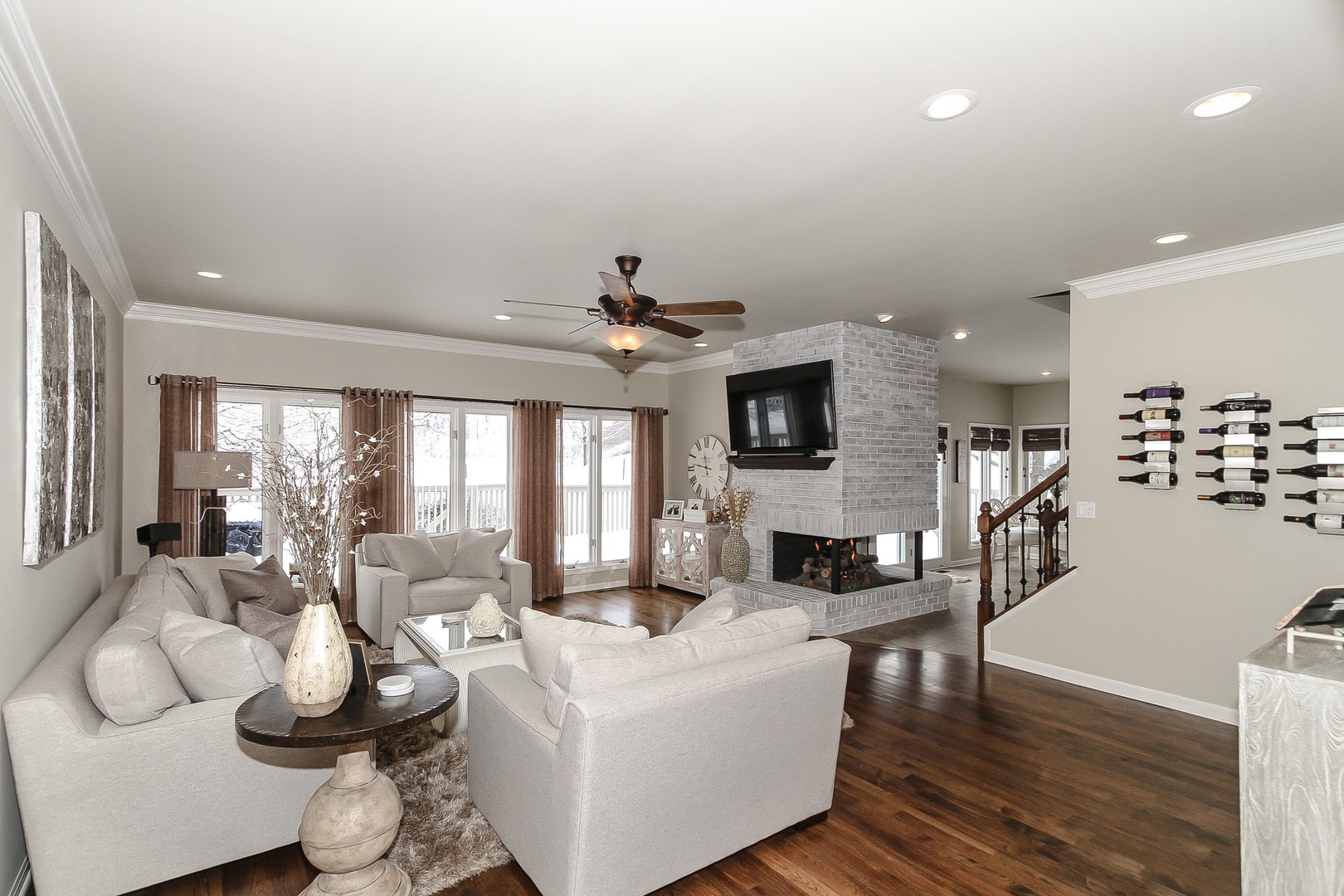 6N734 Henricksen Road St. Charles, IL 60175 - Photo 12 of 40 a living room with furniture and a large window