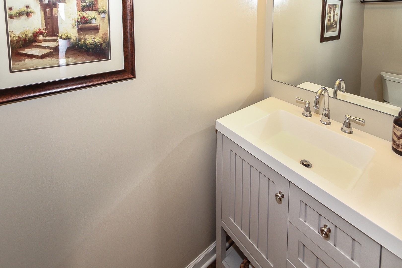 6N734 Henricksen Road St. Charles, IL 60175 - Photo 21 of 40 a bathroom with a sink and a mirror