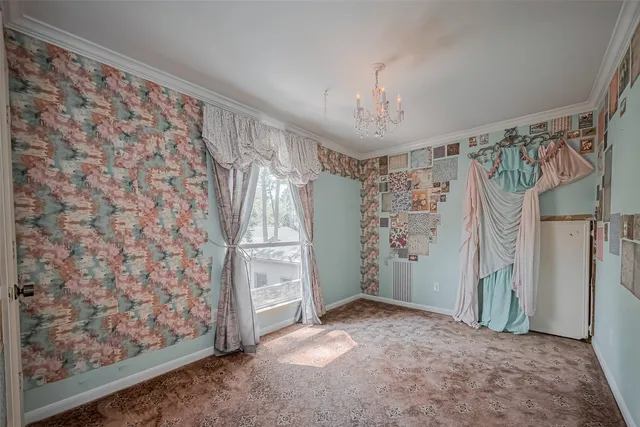 a view of livingroom with hardwood floor and a ceiling fan