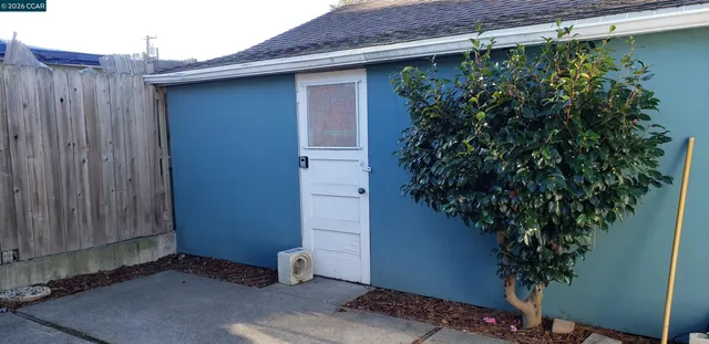 a house with a outdoor space
