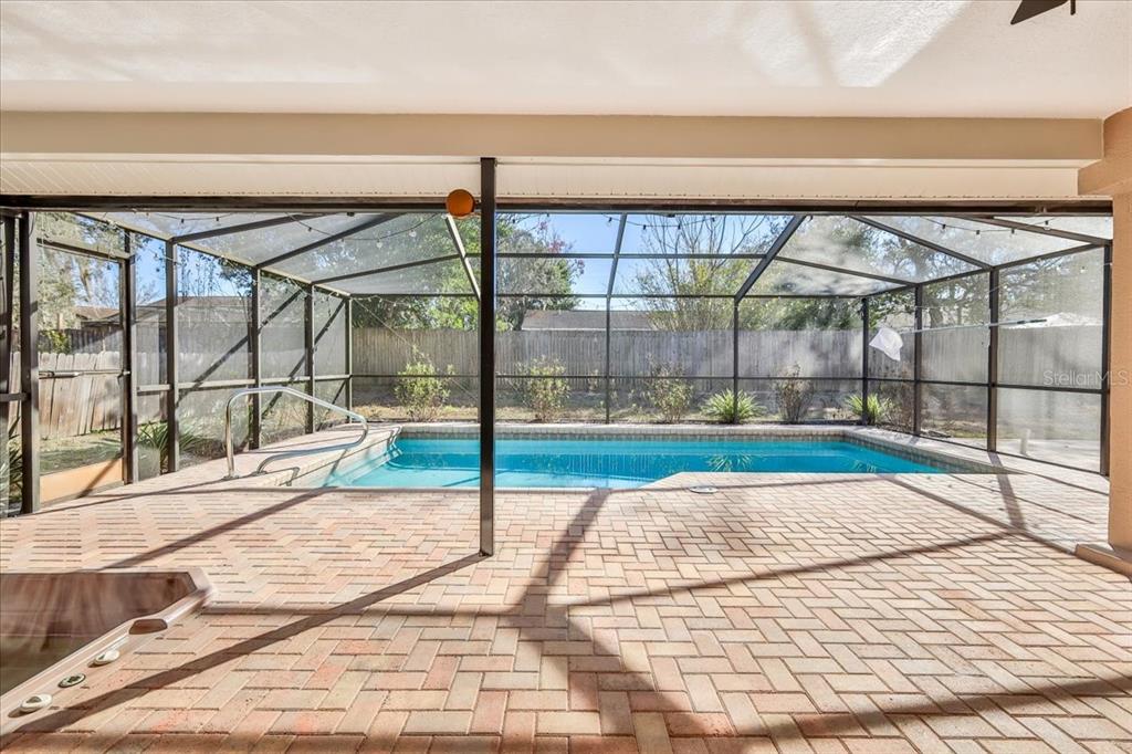1382 Aladdin Road Spring Hill, FL 34609 - Photo 36 of 45 a view of outdoor space with swimming pool