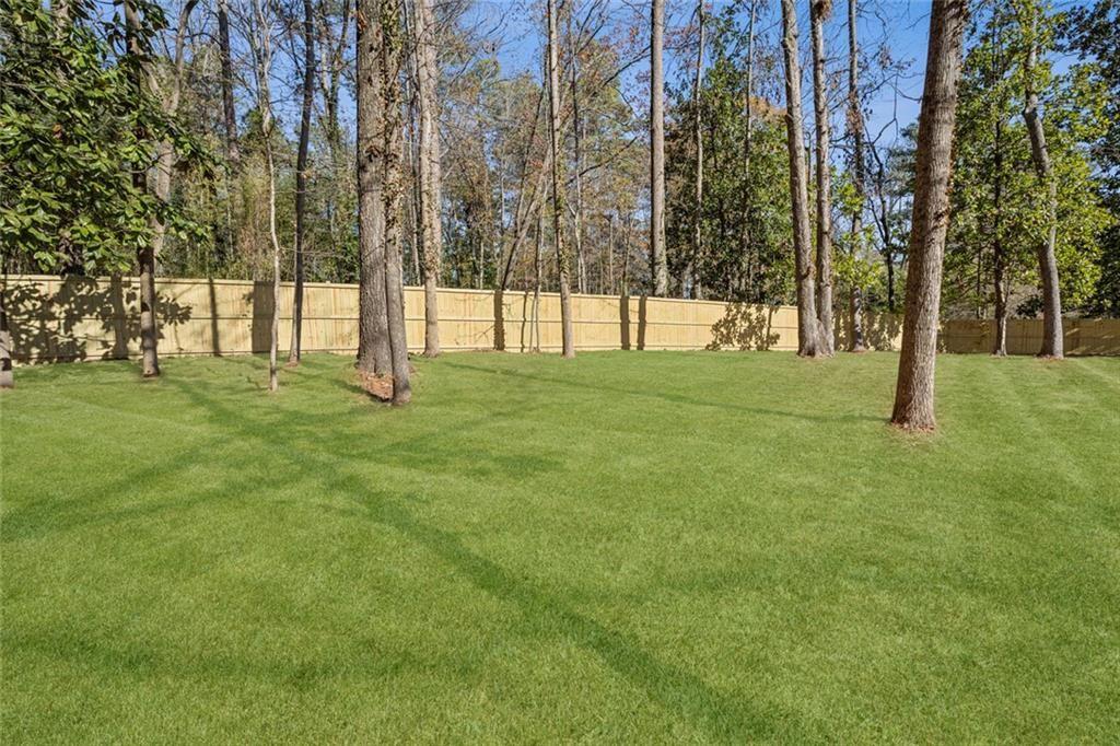2854 North Thompson Road Northeast Brookhaven, GA 30319 - Photo 32 of 34 a view of yard with trees