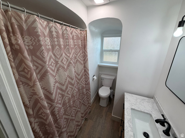 108 West 2nd South Grace, ID 83241 - Photo 11 of 20 Newly remodeled bathroom with a brand new vanity, toilet and flooring.