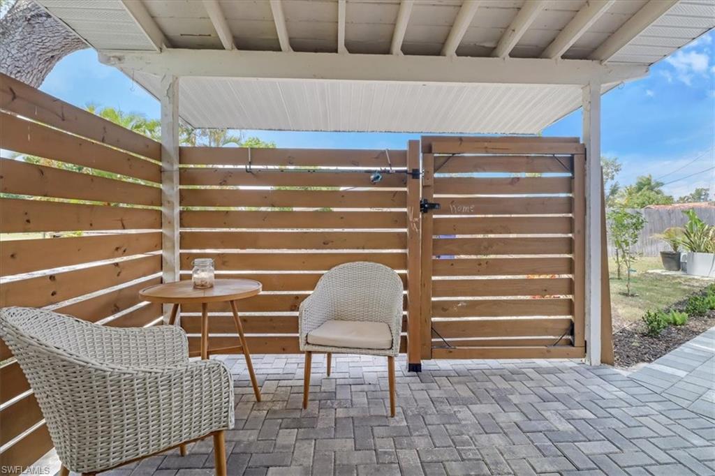18601 Geranium Road Fort Myers, FL 33967 - Photo 18 of 34 a view of outdoor space with seating space