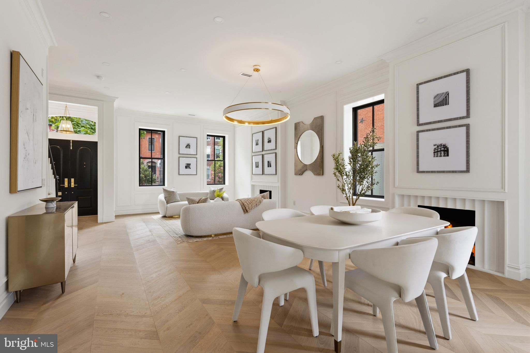 1315 R Street Northwest Washington, DC 20009 - Photo 11 of 40 Dining room with terrace