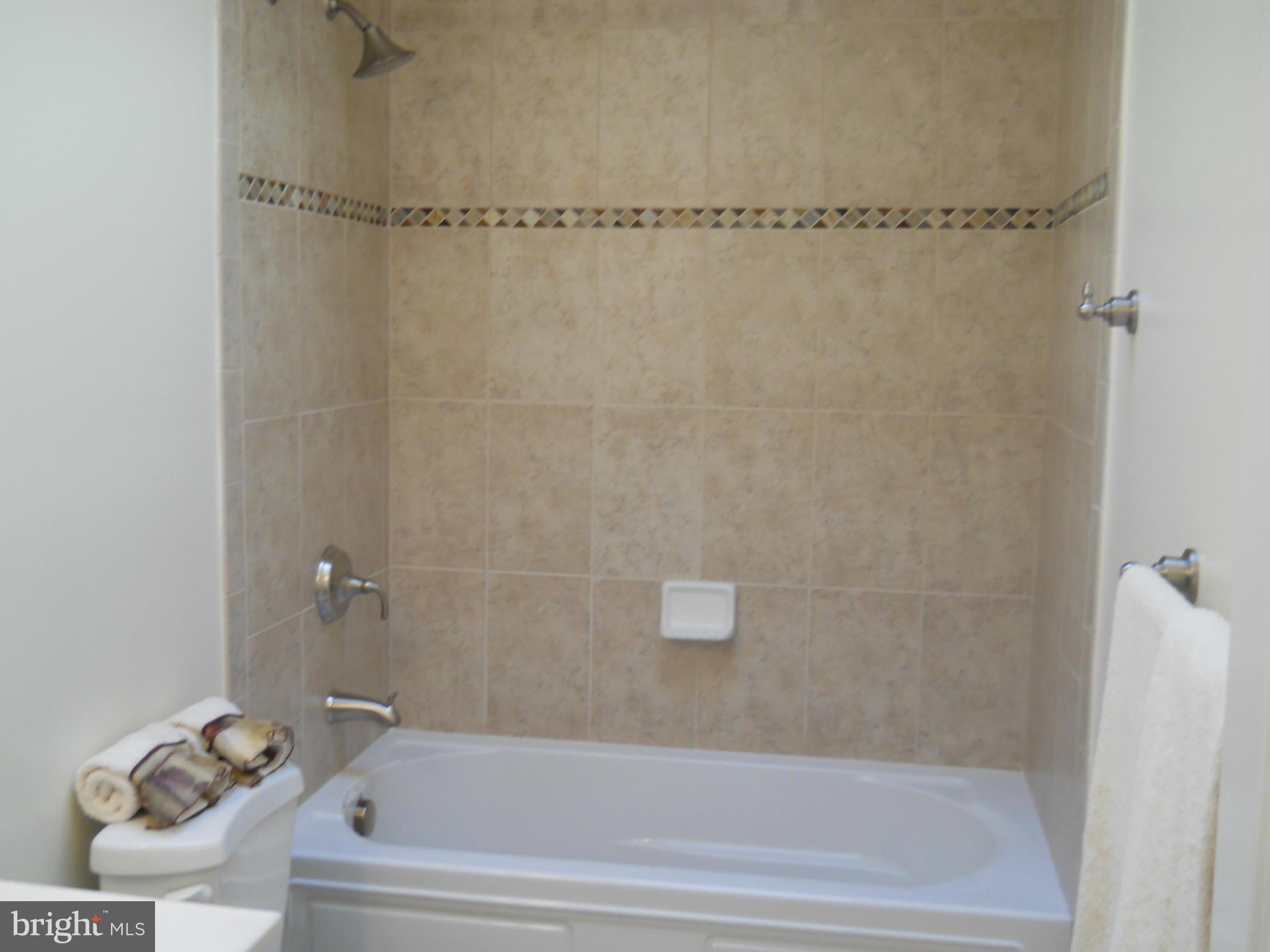 13145 Clifton Road Silver Spring, MD 20904 - Photo 14 of 30 a bathroom with a shower and a bathtub