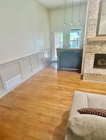 a view of kitchen with furniture and window