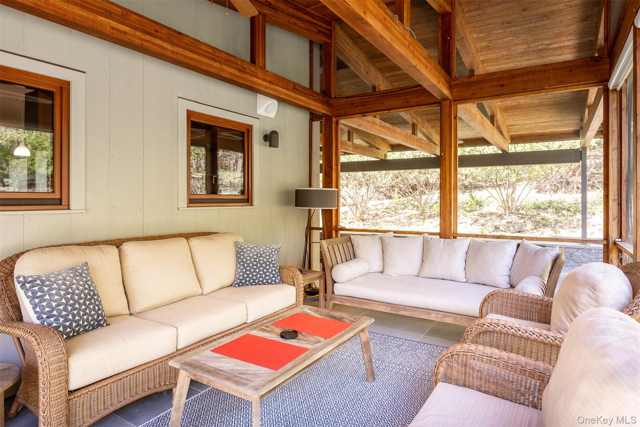40 Mt Guardian Road Woodstock, NY 12498 - Photo 15 of 50 Screened in Porch off of Kitchen