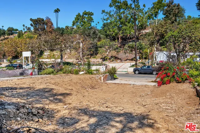 a view of street with houses