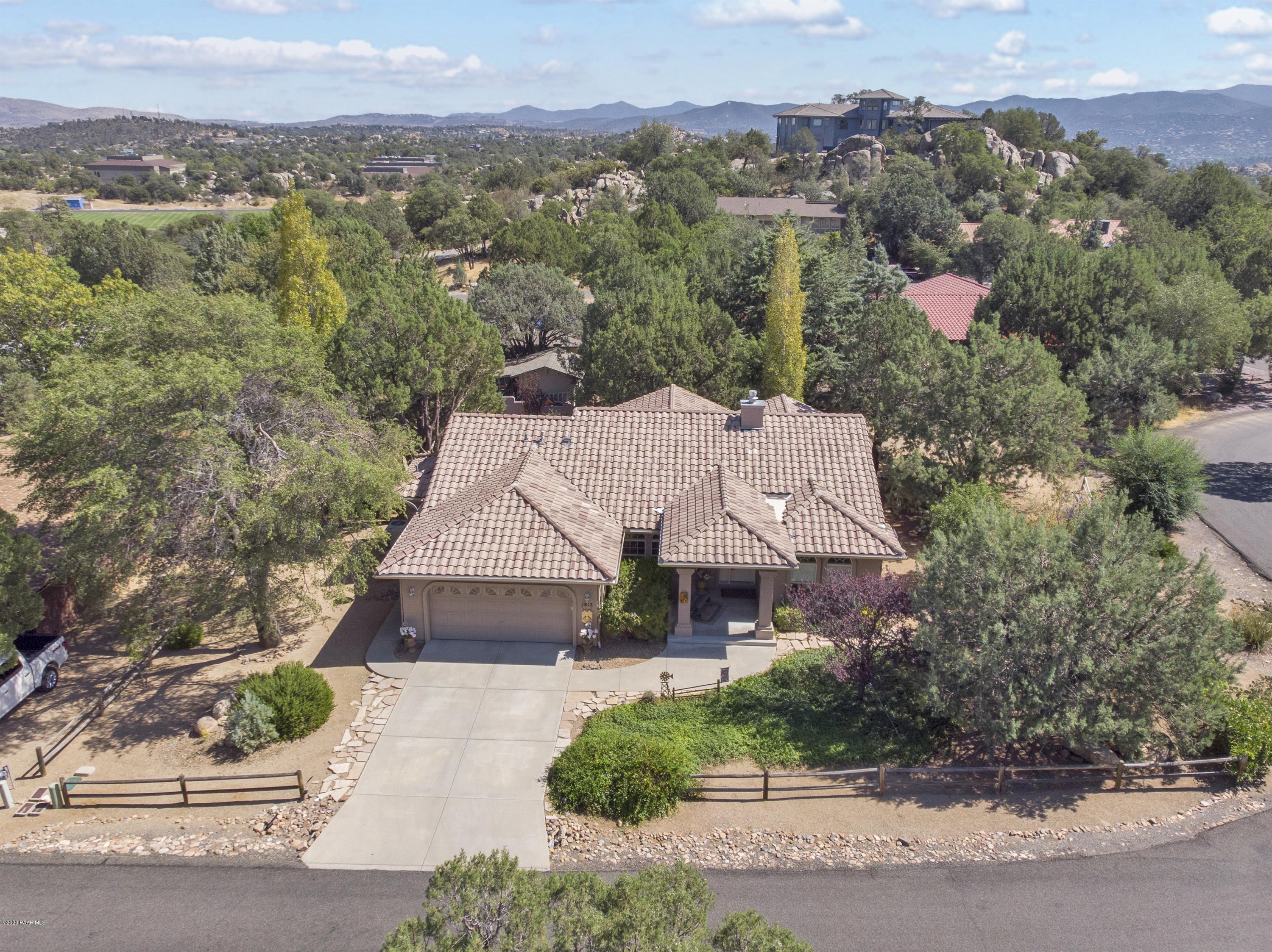 1815 Grandview Road Prescott, AZ 86305 - Photo 33 of 41 033_Front Aerial