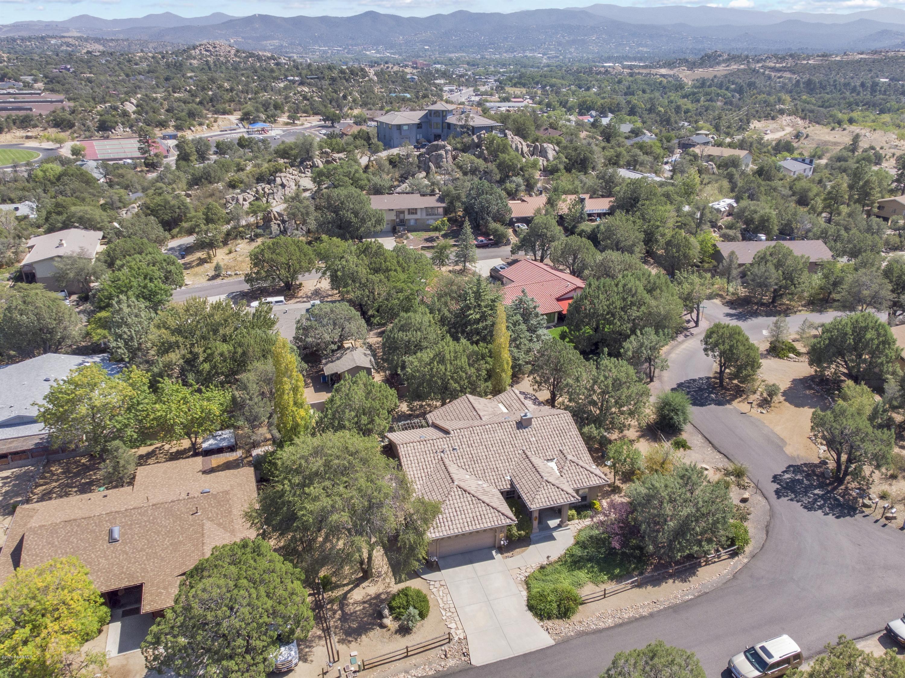 1815 Grandview Road Prescott, AZ 86305 - Photo 35 of 41 035_NW Aerial