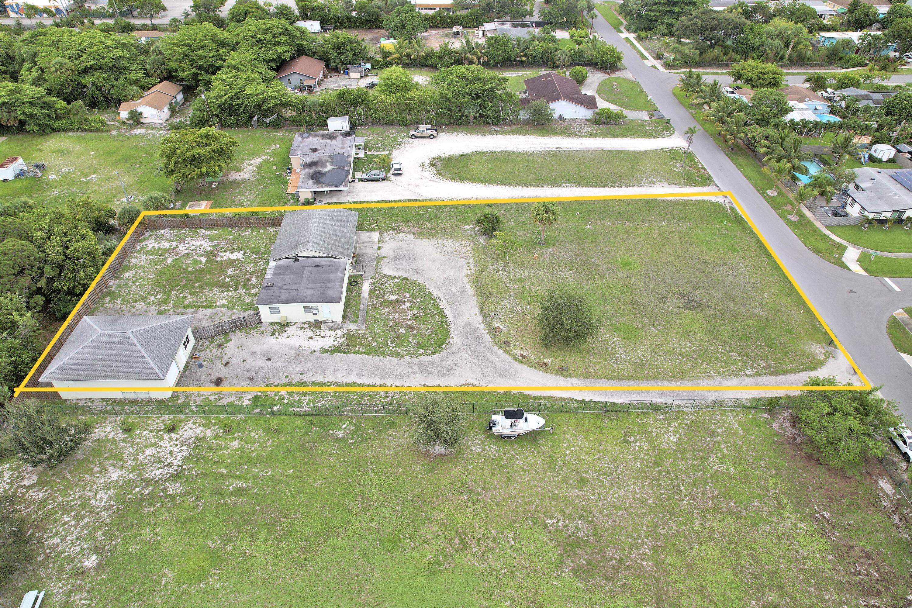 2155 Prairie Road Palm Springs, FL 33406 - Photo 3 of 21 Aerials-4 outline