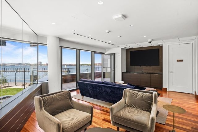 a building outdoor space with patio furniture