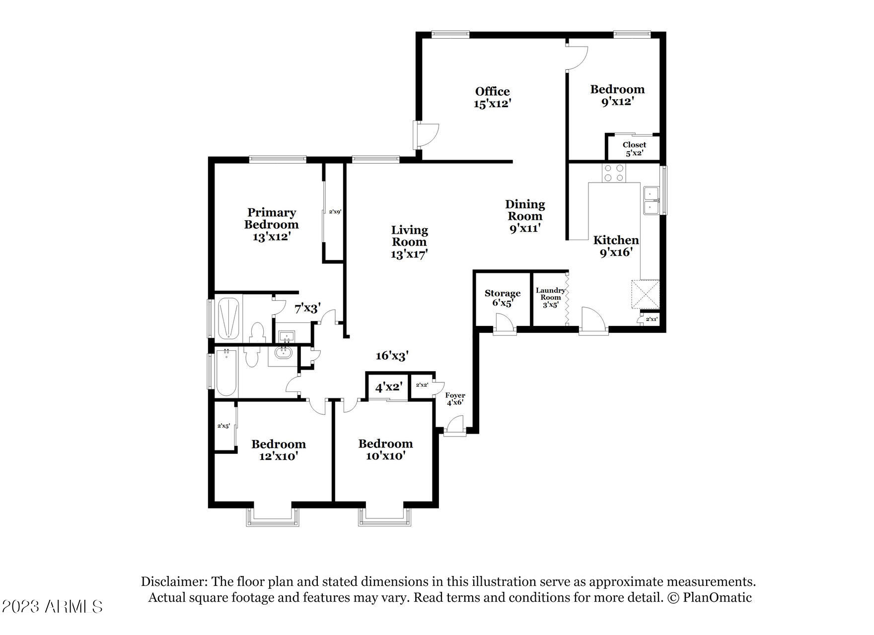 6127 West Nancy Road Glendale, AZ 85306 - Photo 16 of 16 001-photo-floor-plan-11063783