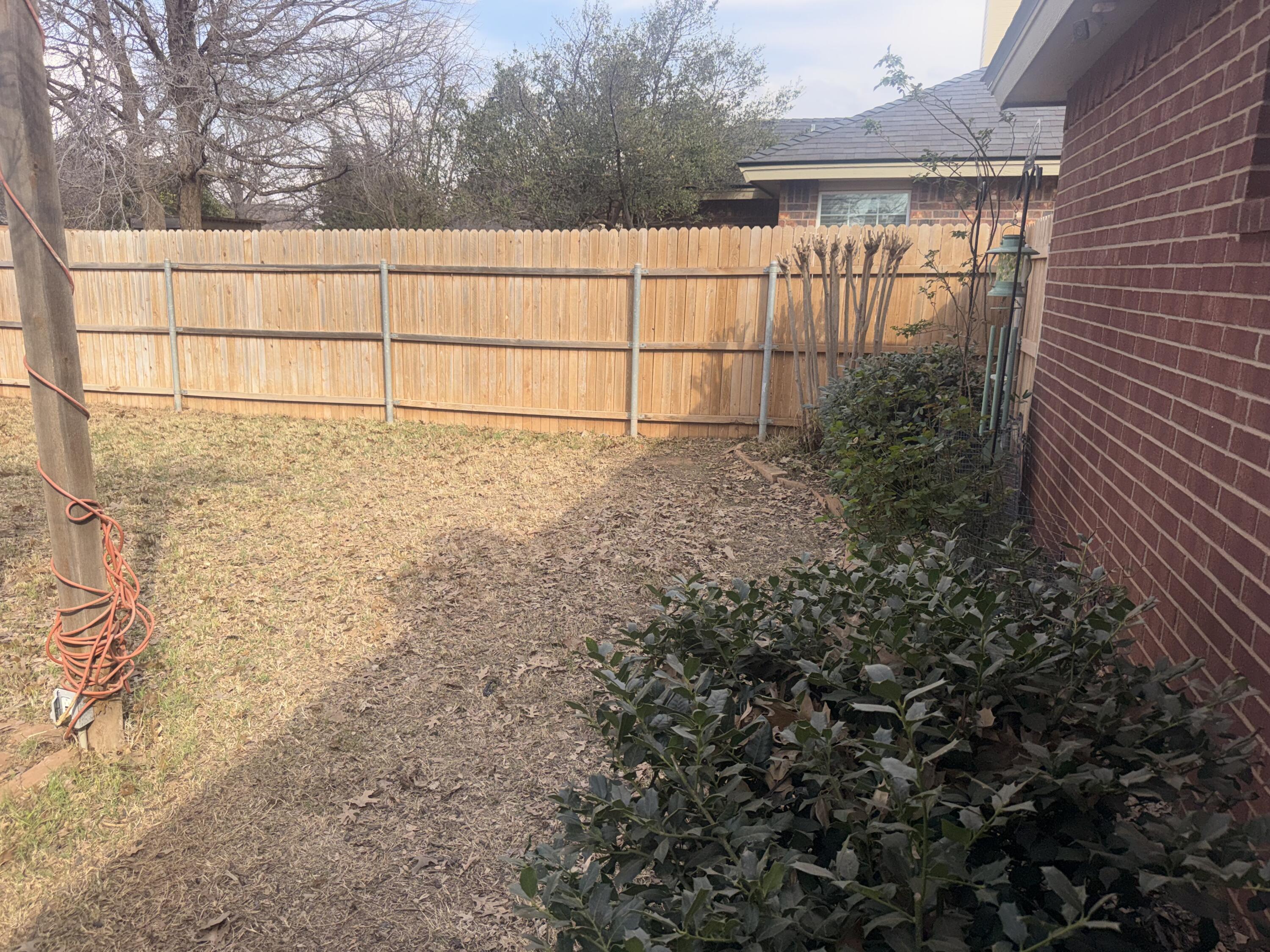 6906 8th Street Lubbock, TX 79416 - Photo 42 of 42 a view of a backyard