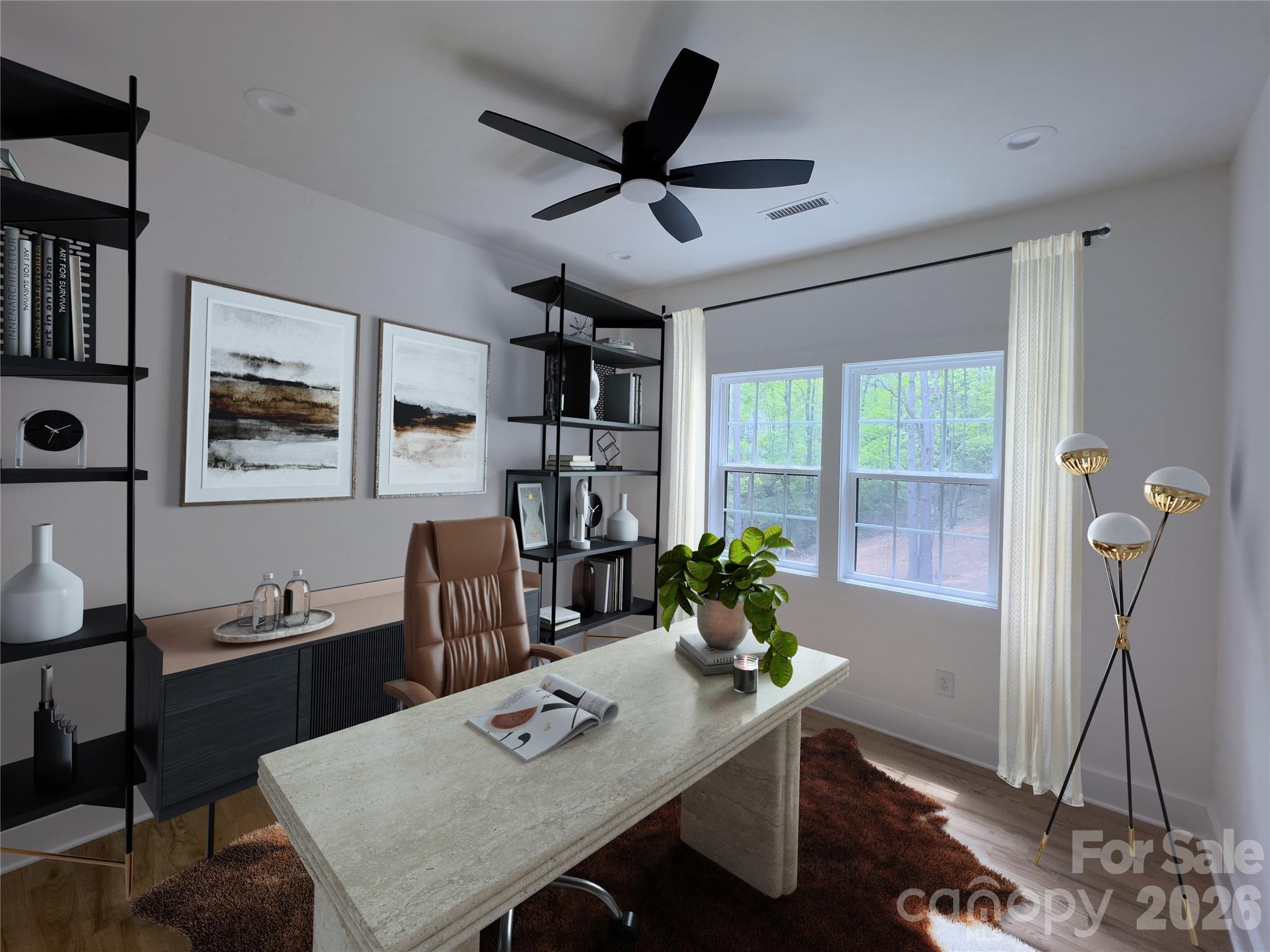 6265 Riviera Run Estates Drive Hickory, NC 28601 - Photo 27 of 44 a workspace with furniture and window