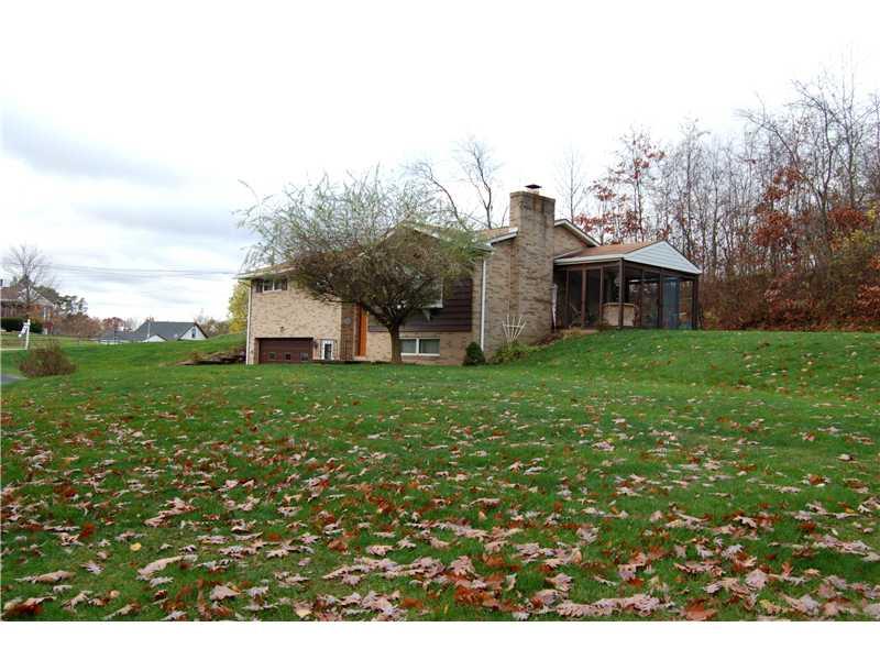 2645 Butler Logan Road Tarentum, PA 15084 - Photo 22 of 22 Exterior Back. And this is just half of the wonderful, large private back yard - much more yard to the right - a full acre of land.