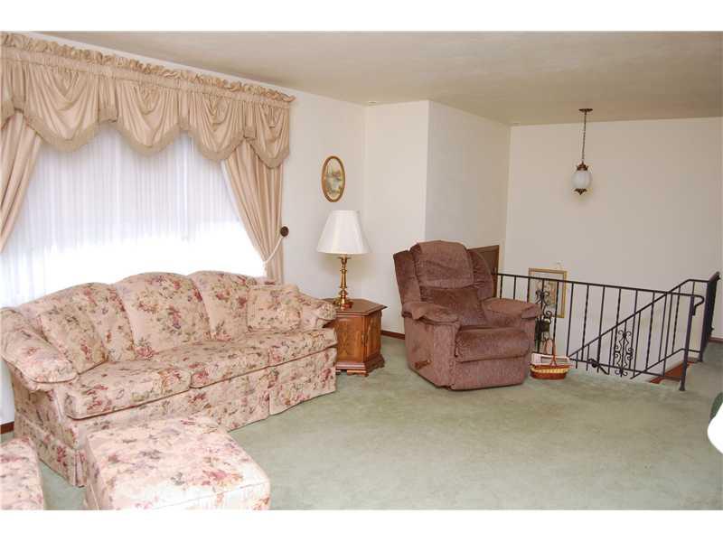 2645 Butler Logan Road Tarentum, PA 15084 - Photo 5 of 22 Living Room. Alot of natural light comes in through the bay window.