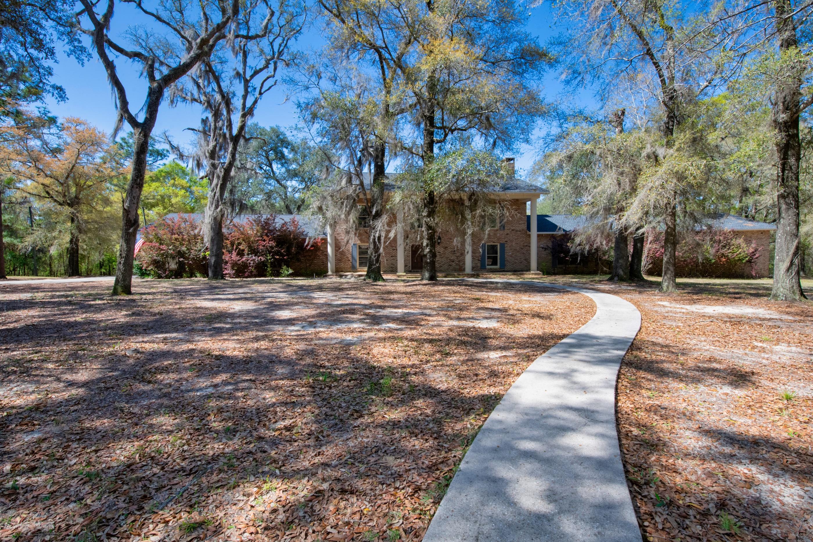 1 Lindley Road Crestview, FL 32536 - Photo 72 of 80 a front view of a house with a yard