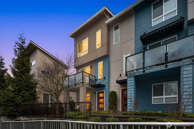 a front view of a house with yard