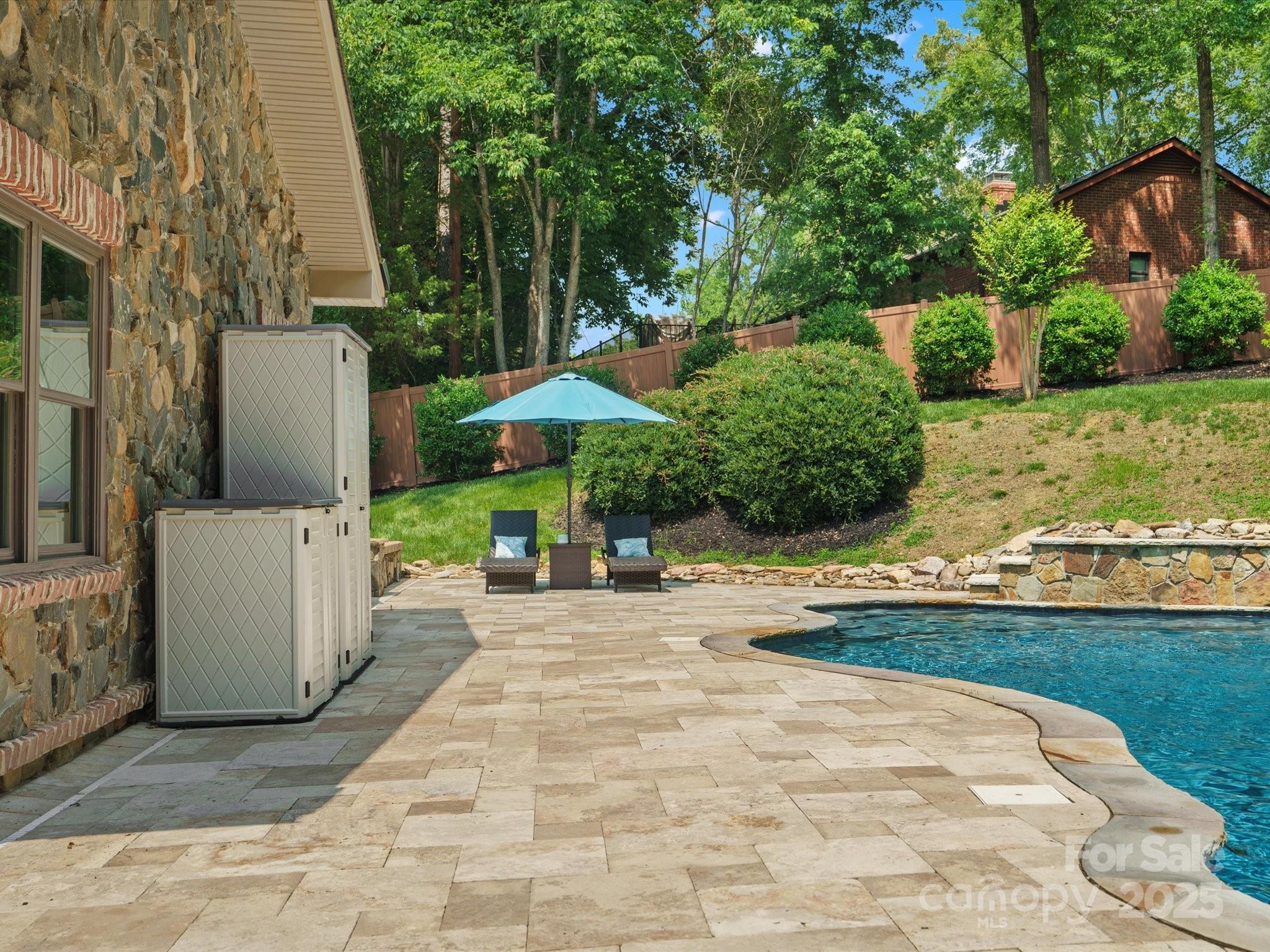 315 Mountainview Drive Charlotte, NC 28270 - Photo 21 of 34 a view of a house with backyard and sitting area