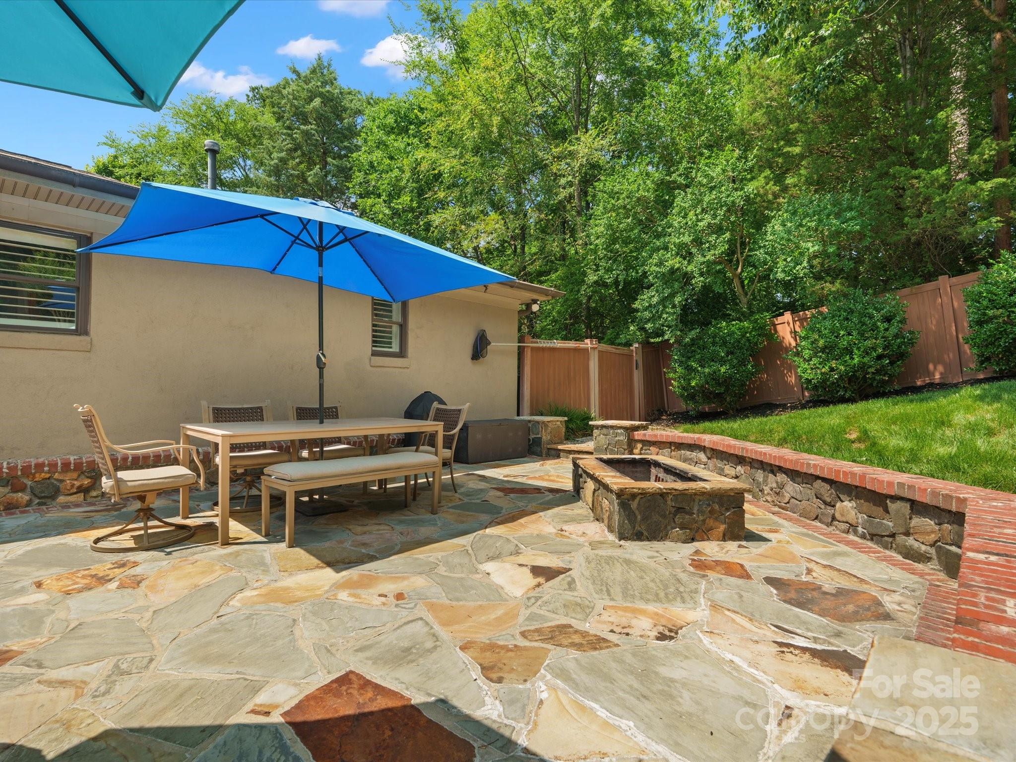 315 Mountainview Drive Charlotte, NC 28270 - Photo 22 of 34 a view of backyard with seating space