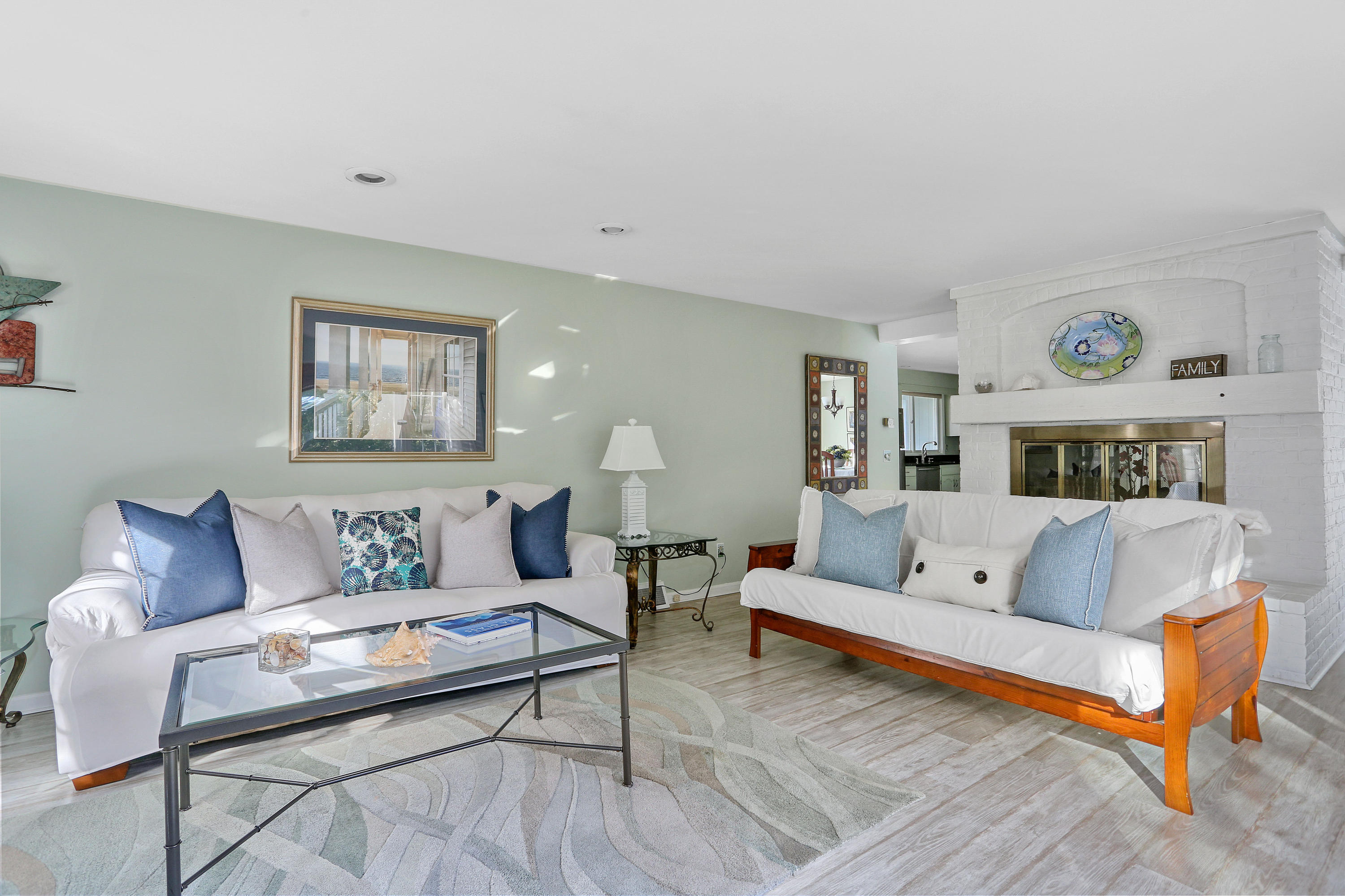 730 Crowell Road North Chatham, MA 02650 - Photo 14 of 29 a living room with furniture and a wooden floor