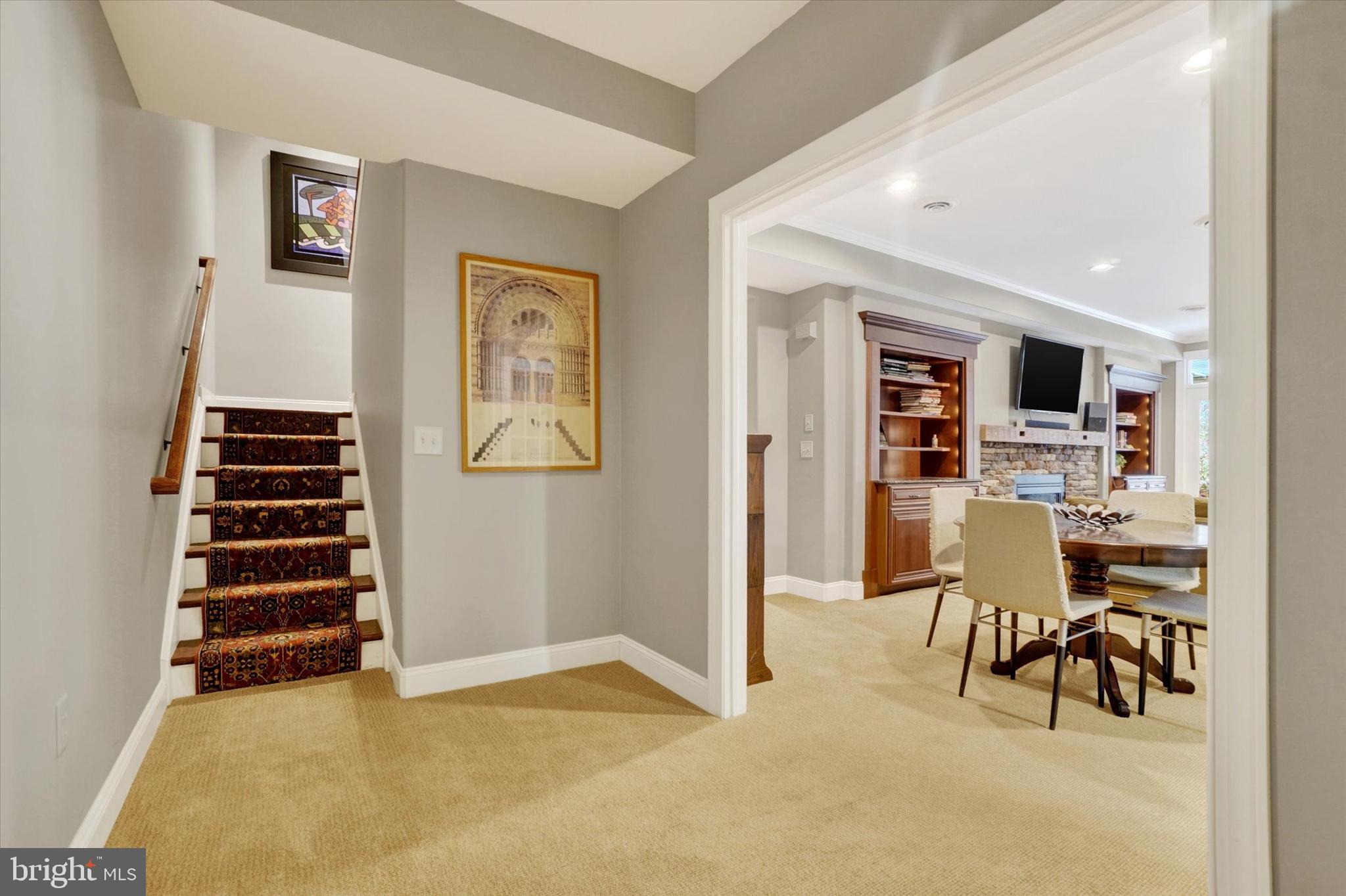 130 Valmere Path York, PA 17403 - Photo 34 of 56 a view of a livingroom with furniture and staircase