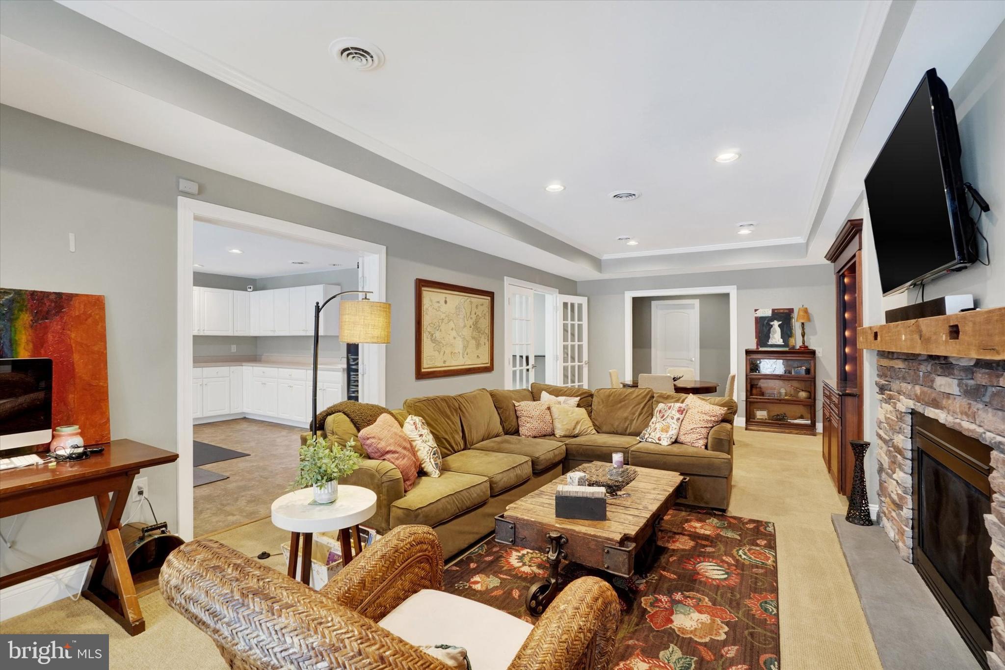 130 Valmere Path York, PA 17403 - Photo 37 of 56 a living room with furniture and a flat screen tv