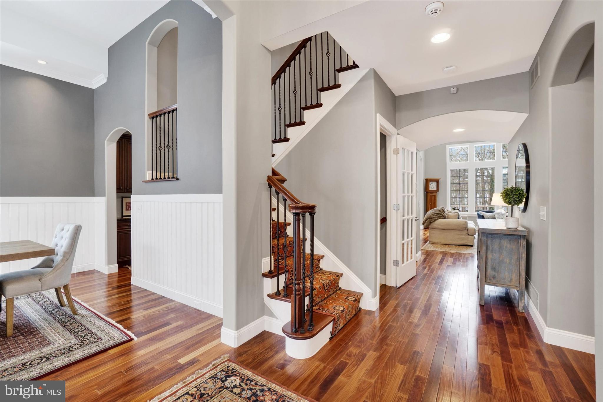130 Valmere Path York, PA 17403 - Photo 5 of 56 a view of entryway with wooden floor and living room