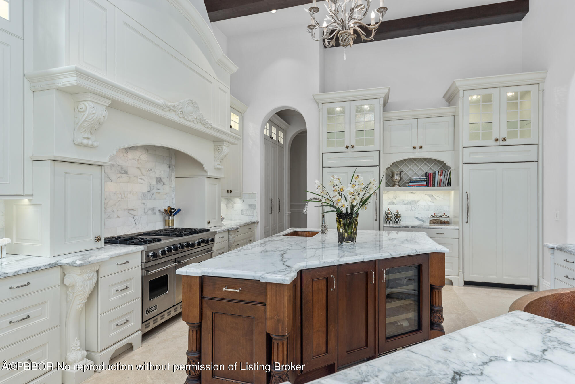314 West Riverside Drive Jupiter, FL 33469 - Photo 15 of 92 a kitchen with stainless steel appliances granite countertop a stove a sink and a refrigerator