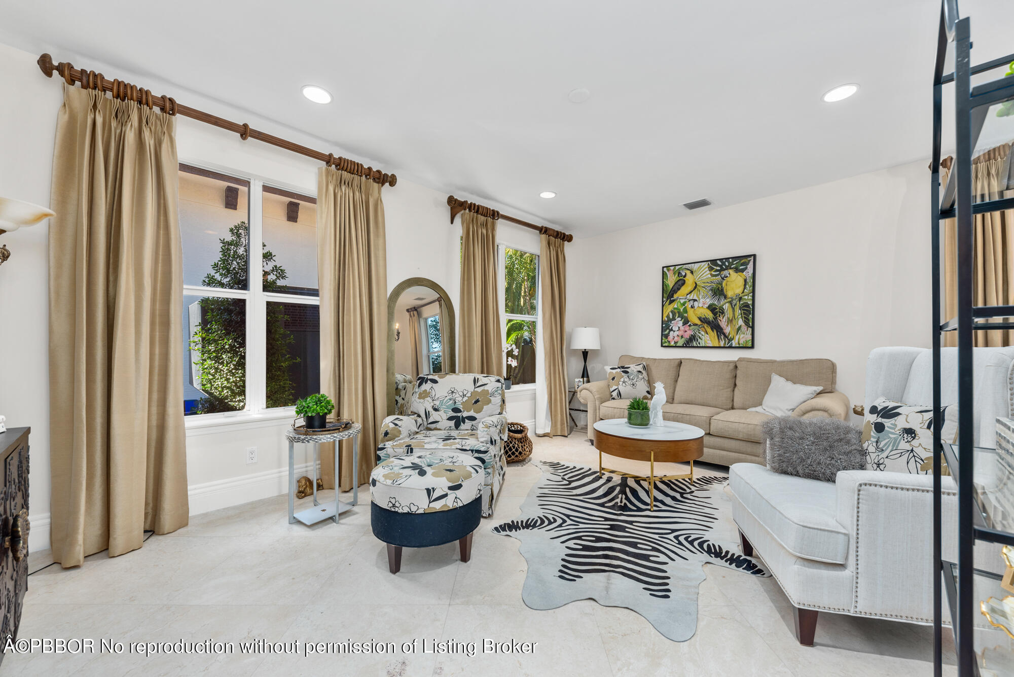 314 West Riverside Drive Jupiter, FL 33469 - Photo 76 of 92 a living room with furniture and a large window