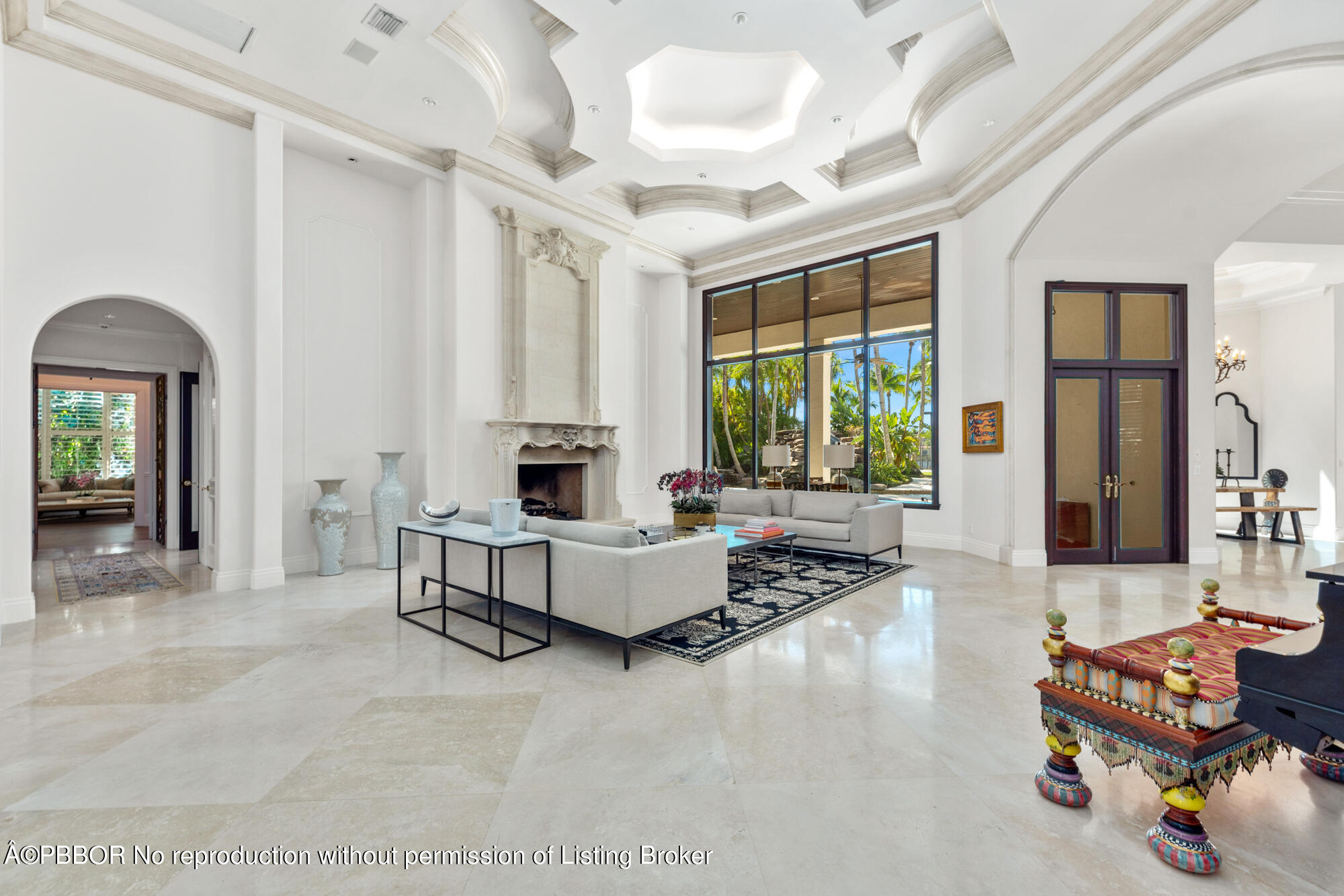 314 West Riverside Drive Jupiter, FL 33469 - Photo 10 of 92 a living room with furniture and a large window