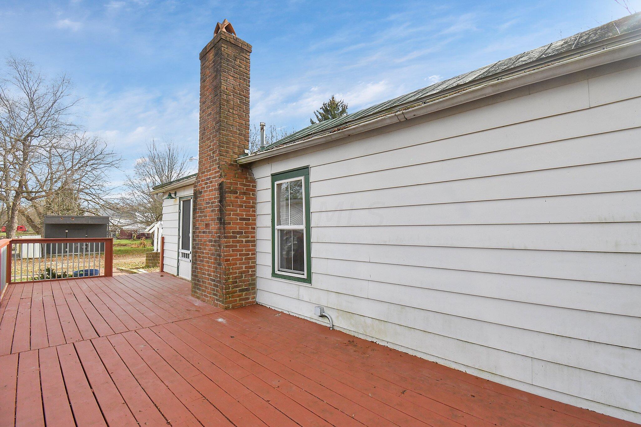7817 Lock Road Centerburg, OH 43011 - Photo 26 of 29 Back Deck View