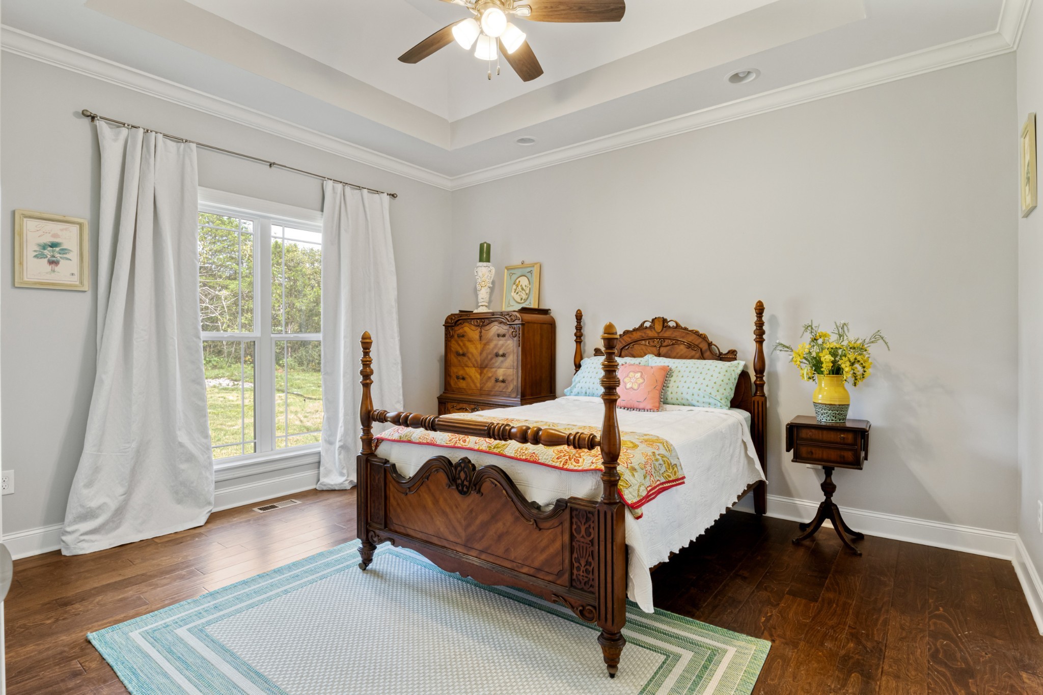 2264 Blackwell Road Chapel Hill, TN 37034 - Photo 9 of 18 a bedroom with a bed and wooden floor