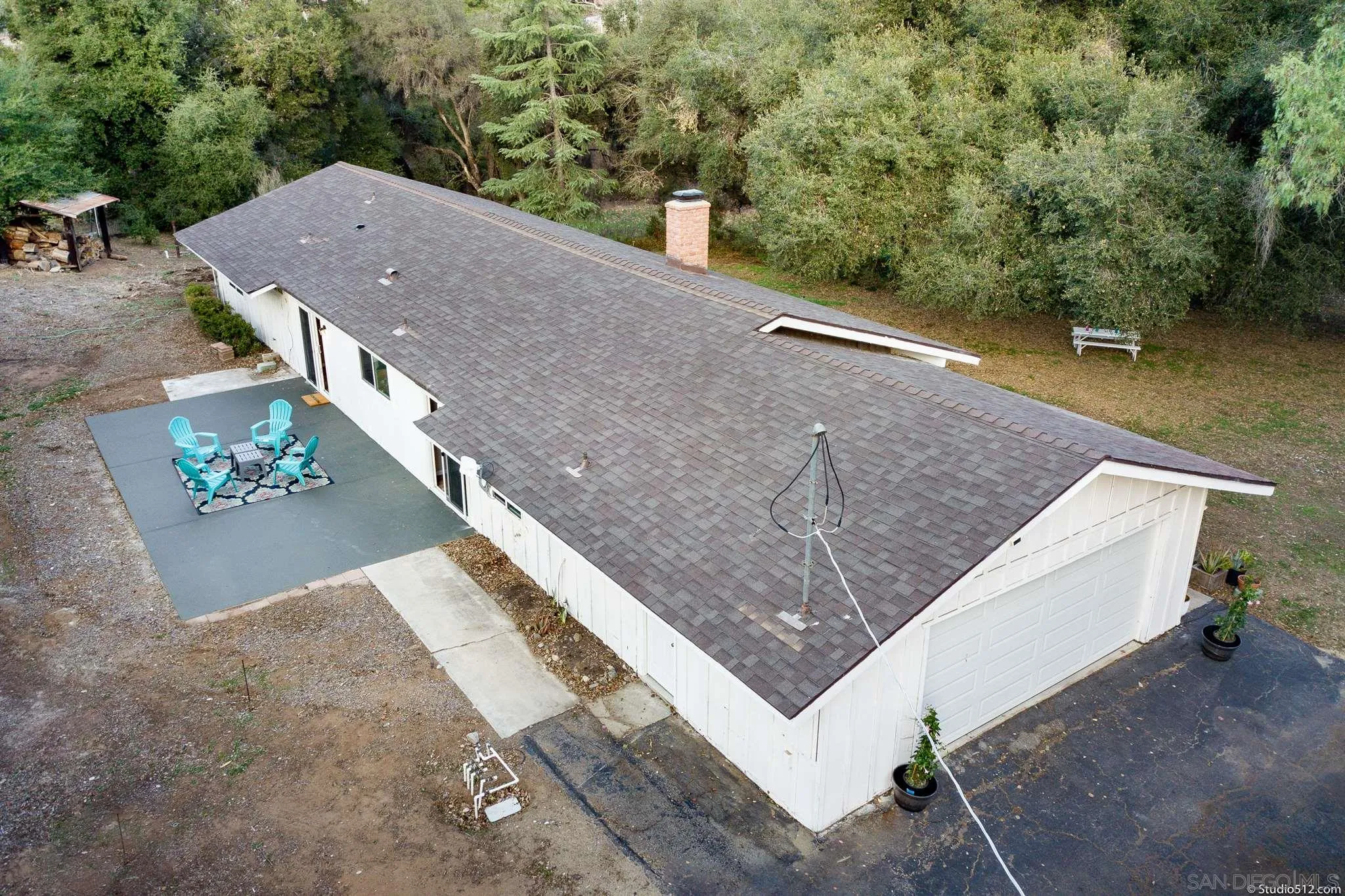 11425 Betsworth Road Valley Center, CA 92082 - Photo 18 of 24 a view of a house with a backyard